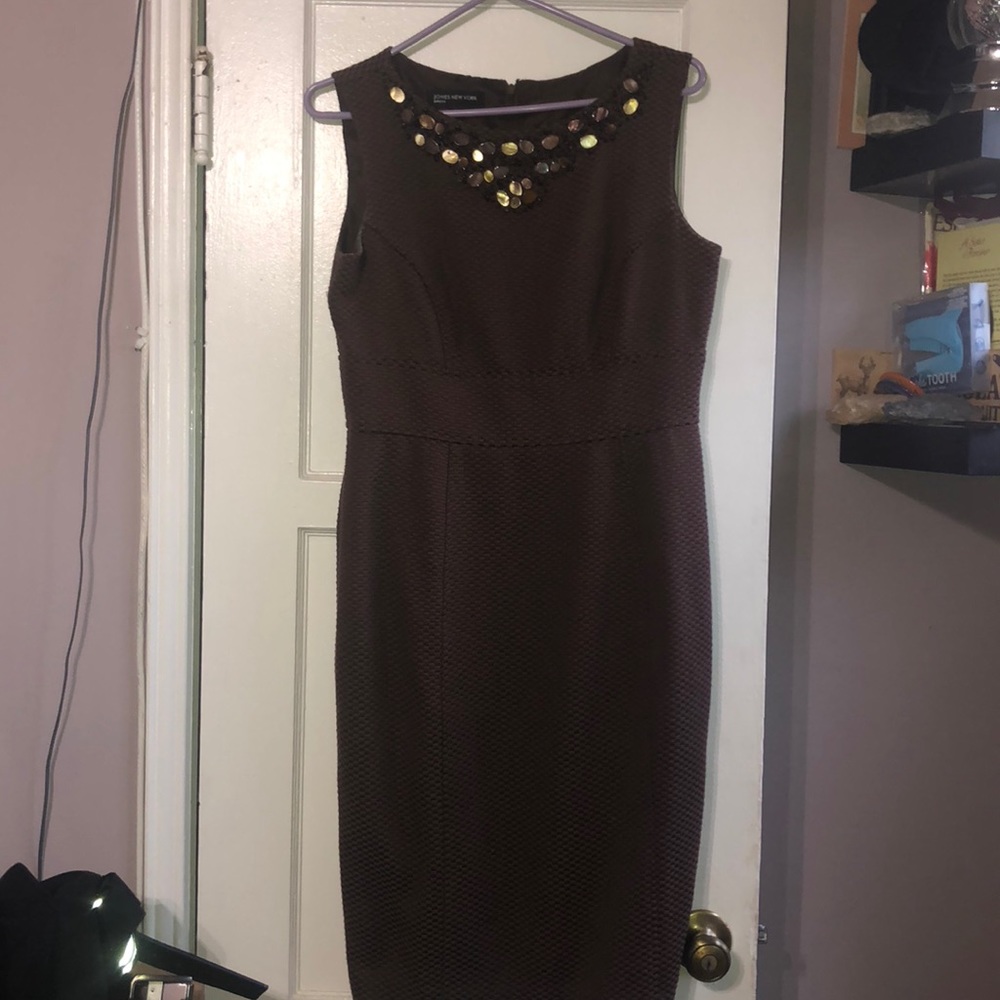 Jones New York Brown Dress size 8